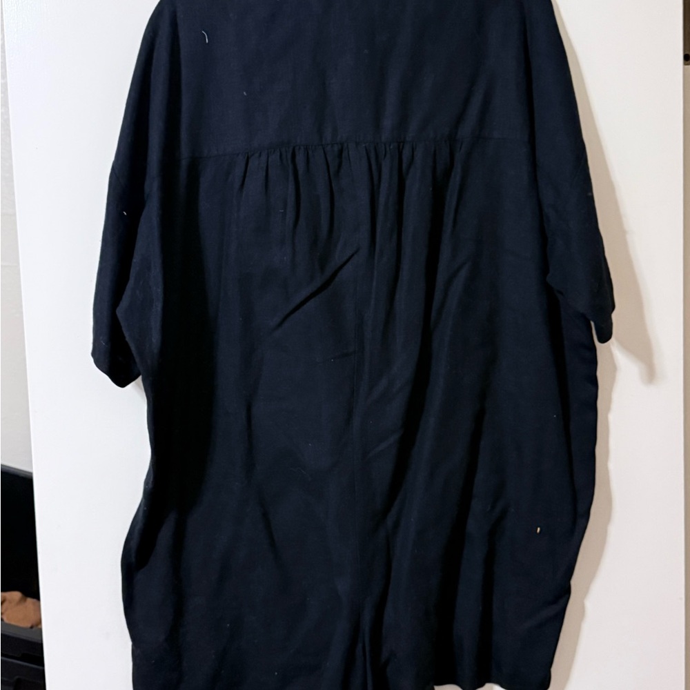 Mara Hoffman Black Button-Up Jumpsuit - Picture 2 of 2